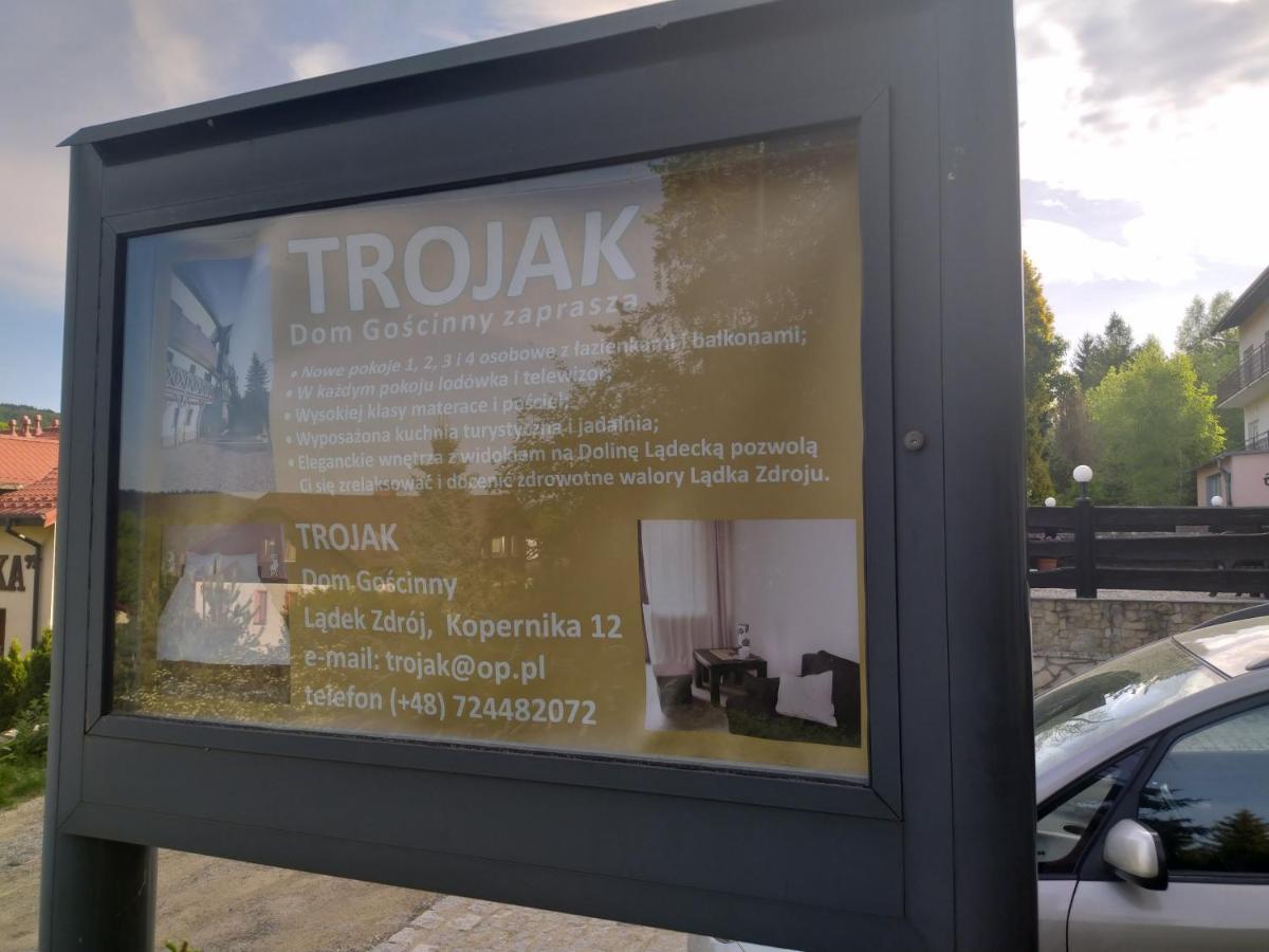 Pensjonat Trojak Lądek-Zdrój エクステリア 写真